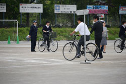 自転車実技講習試験